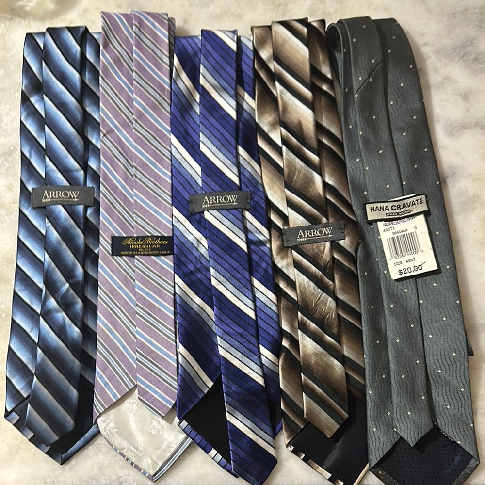 Arrow Blue Striped Men's Tie